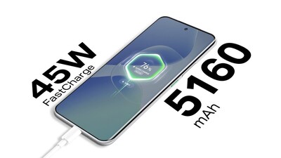 Infinix HOT 60 Pro+ packs a 5160mAh high-capacity battery and 45W FastCharge.