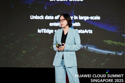 Gigi Hu, Managing Director of Huawei Cloud Singapore
