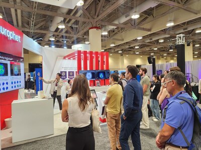 Jake Junkil Been, Co-CEO of Neurophet, delivering a presentation at AAIC 2025