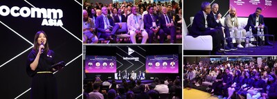 June Ko, Executive Director of InfoComm Asia, welcomes industry leaders to a keynote panel at the InfoComm Asia Summit 2025, a core component of the three-day tradeshow in Bangkok.