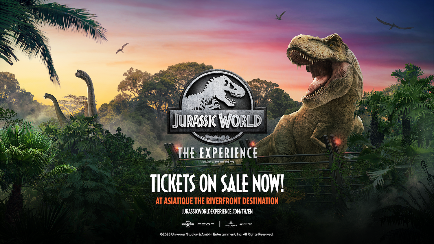 JURASSIC WORLD THE EXPERIENCE BANGKOK