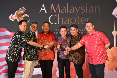 Celebrating the official launch of PFPFA (Malaysia) Sdn. Bhd. with key leaders from SingWealth Holdings, PFP Group Services, and PFPFA Malaysia — Eric Cheong, Shawn Lim, Jeffrey Chow, William Ng, Simon Ng, and Henry Koh.