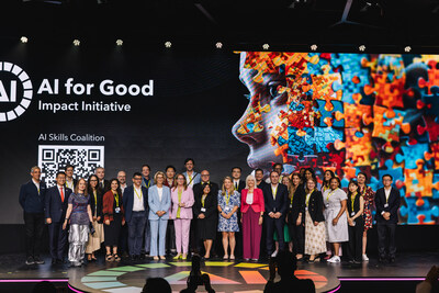 TELUS President and CEO, Darren Entwistle, and Chief Data & Trust Officer, Pam Snively, attended the United Nations AI for Good Global Summit, demonstrating the tech company’s commitment to building trust in technology and the digital world. Credit: International Telecommunication Union AI for Good TELUS President and CEO, Darren Entwistle, and Chief Data & Trust Officer, Pam Snively, attended the United Nations AI for Good Global Summit, demonstrating the tech company’s commitment to building trust in technology and the digital world. Credit: International Telecommunication Union AI for Good
