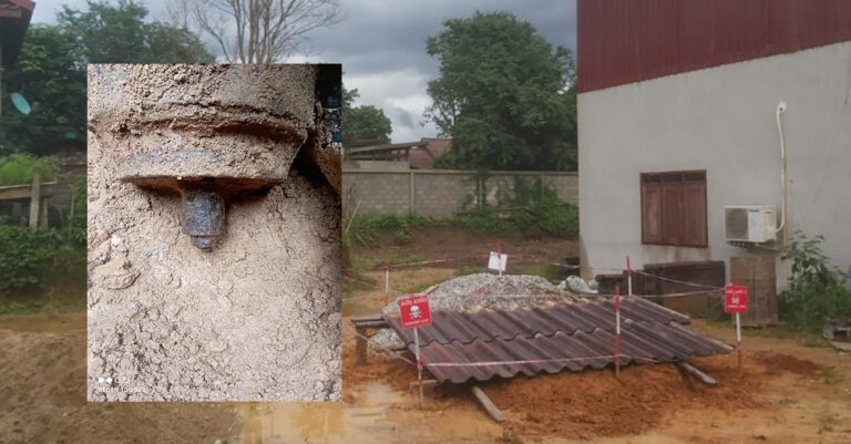 A 1,000-Pound Unexploded Bomb Found Near Homes in Bolikhamxay