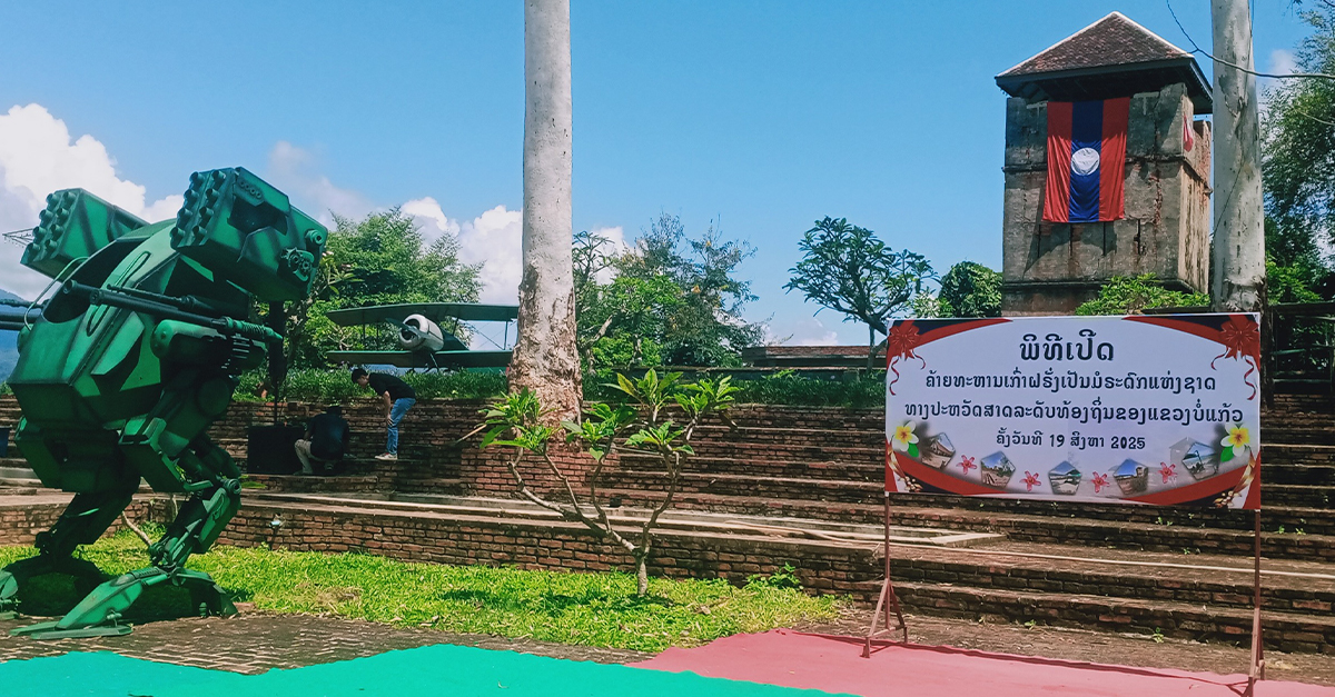 Old French Military Fort in Bokeo Province Recognized as Local Level National Heritage Site