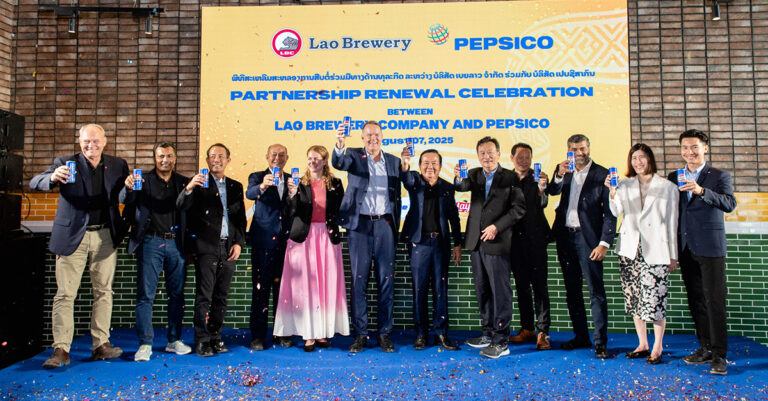 Lao Brewery and PepsiCo Sign 15-Year Deal to Boost Growth in Laos