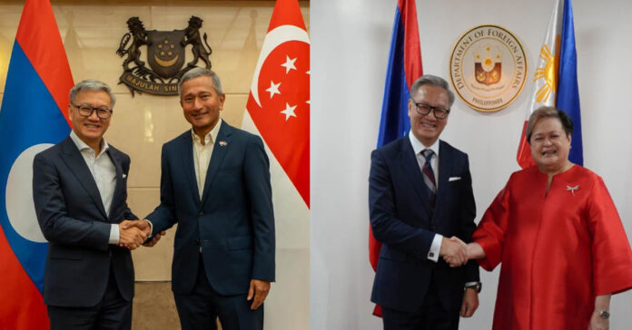 Wrap: Lao Foreign Minister Visits Singapore, The Philippines