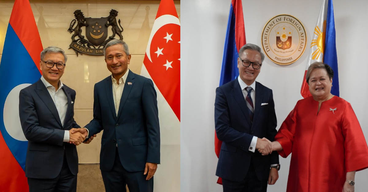 Wrap: Lao Foreign Minister Visits Singapore, The Philippines