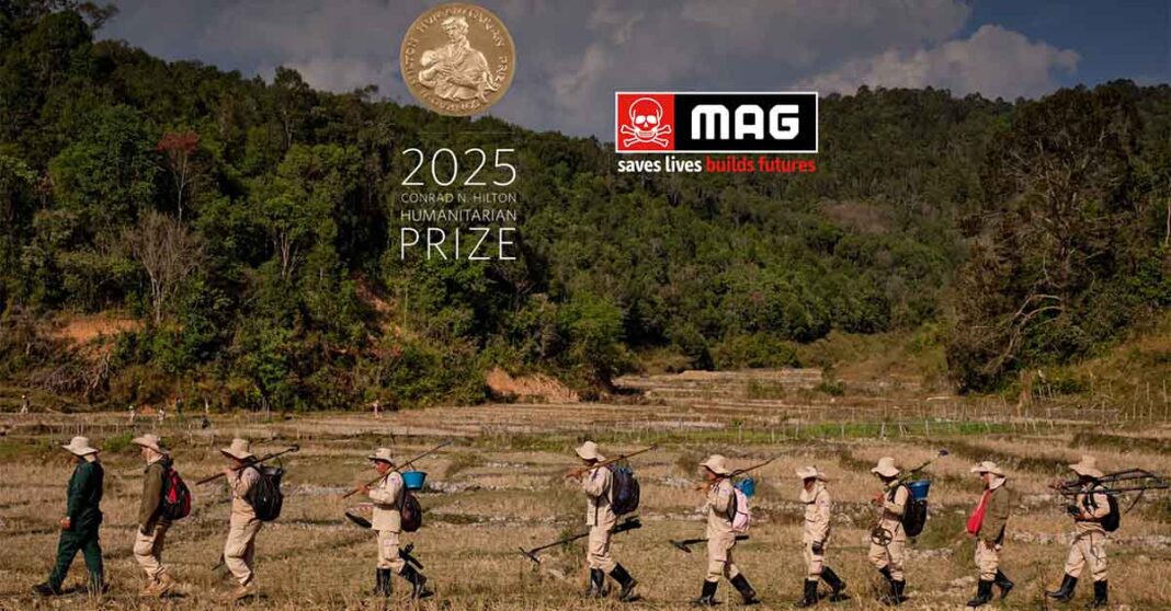Mines Advisory Group Wins 2025 Hilton Humanitarian Prize