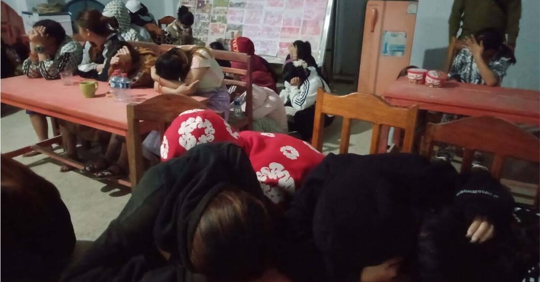 Oudomxay Cracks Down on Illegal Venues, Arrests 73 Sex Workers