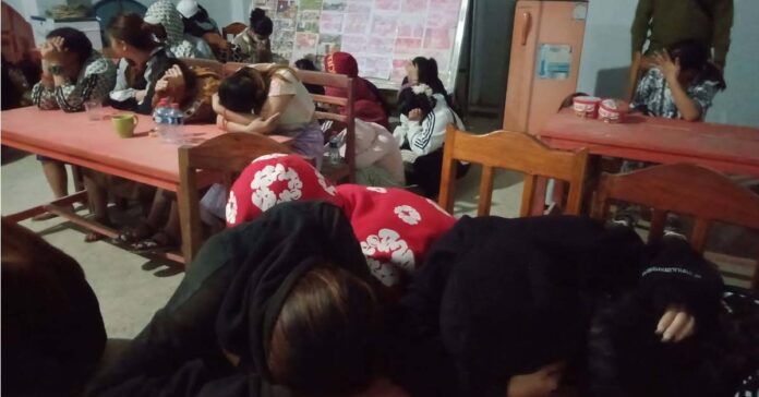 Oudomxay Cracks Down on Illegal Venues, Arrests 73 Sex Workers