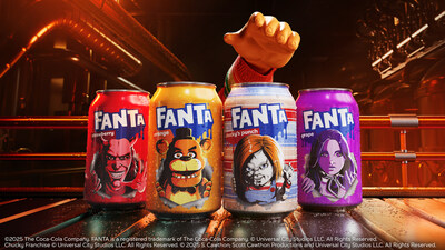 FANTA® TEAMS UP WITH UNIVERSAL PICTURES AND BLUMHOUSE TO BRING TOGETHER INFAMOUS HORROR ICONS FOR THE FIRST TIME IN A GLOBAL PARTNERSHIP FANTA® TEAMS UP WITH UNIVERSAL PICTURES AND BLUMHOUSE TO BRING TOGETHER INFAMOUS HORROR ICONS FOR THE FIRST TIME IN A GLOBAL PARTNERSHIP