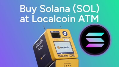Buy Solana at 1,000+ Localcoin ATM