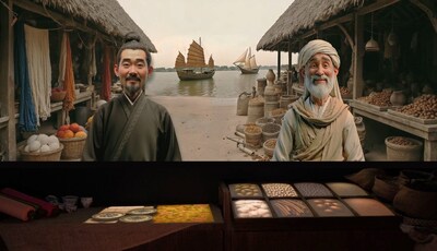 Use the Time Capsule web app to delve deeper with traders along the Maritime Silk Road.