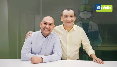 In the image to the left is Managing Partner Taffy Ledesma and to the right is Praful Akali, Founder and Managing Director of Medulla Communications In the image to the left is Managing Partner Taffy Ledesma and to the right is Praful Akali, Founder and Managing Director of Medulla Communications