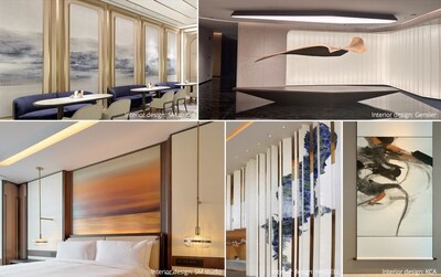 Projects completed in collaboration with renowned interior design firms