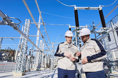 View of the Yangju Substation with Hyosung-developed 200MW Voltage-Source HVDC installed