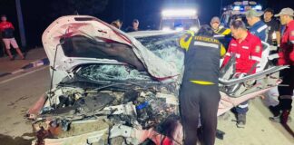 Laos Reports 452 Road Accidents, 61 Deaths in August