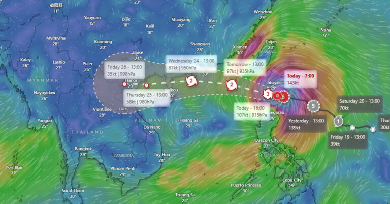 Evacuees in Philipines, Taiwan Take Shelter as Super Typhoon Nears