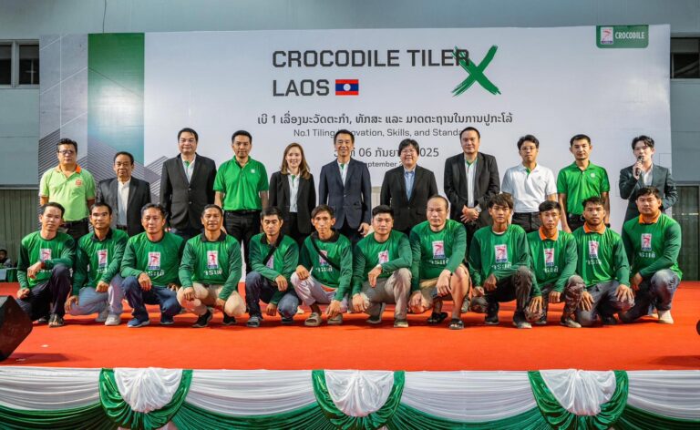 Jorakay Launches First-Ever Regional Tiling Competition in Laos
