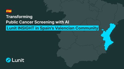 AI-powered breast screening launches in Spain’s Valencian Community with Lunit INSIGHT MMG and Lunit INSIGHT DBT.
