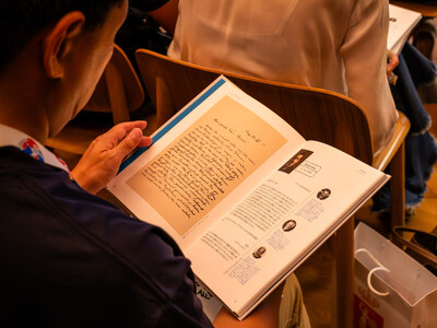 Sklodowska Curie Einstein letters_photo Łukasz Kopeć © city of Warsaw