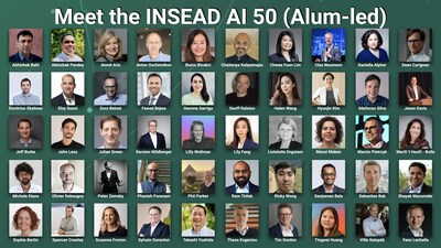 Meet the INSEAD AI 50 (Alum-led)