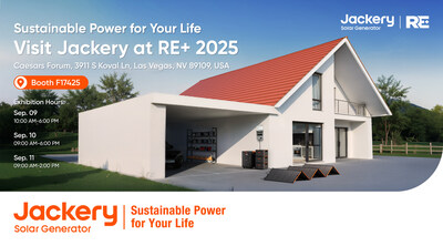 Jackery takes part in RE+