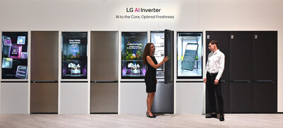 The AI Core Tech Zone shows how LG’s core components have been enhanced with AI for smarter, more powerful performance.
