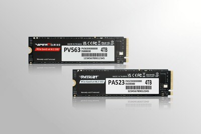 Патриотная память расширяет Gen5 SSD с Viper Pv563 и Patriot PA523.