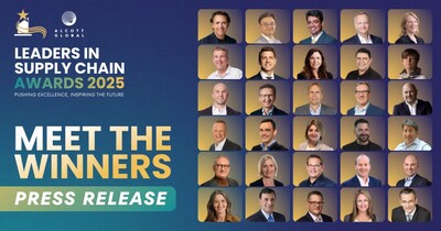 Leaders In Supply Chain Awards 2025 - Top 30 - by Alcott Global