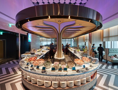 The culinary journey begins at the Abundant Great Ocean zone