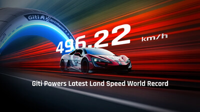 YANGWANG U9 Xtreme powered by the GitiSport e.GTR2 Pro Set New World Speed Record to Become the Fastest Car in the World