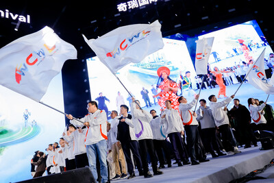 Delegations from around the world make their entrance