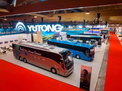 Yutong launched four battery-electric buses at Busworld Europe 2025, designed to cover a wide range of operational scenarios.