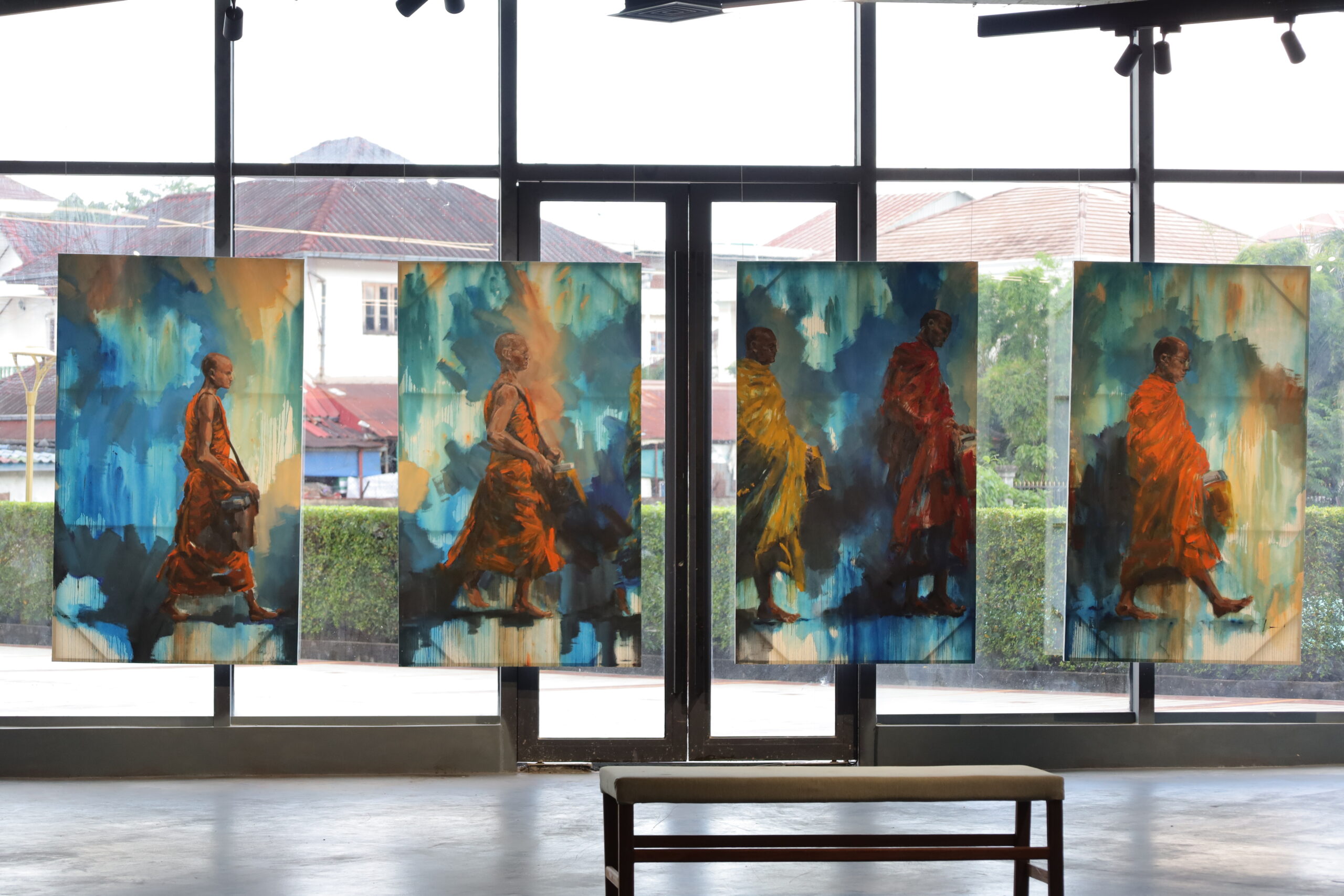 Young Lao Artists Share Stories of Life and Dreams at Art Week 2025