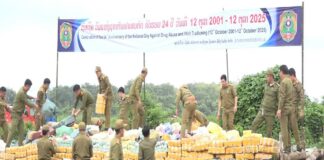 Laos Burns Massive Drug Hauls to Mark National Anti-Drug Day