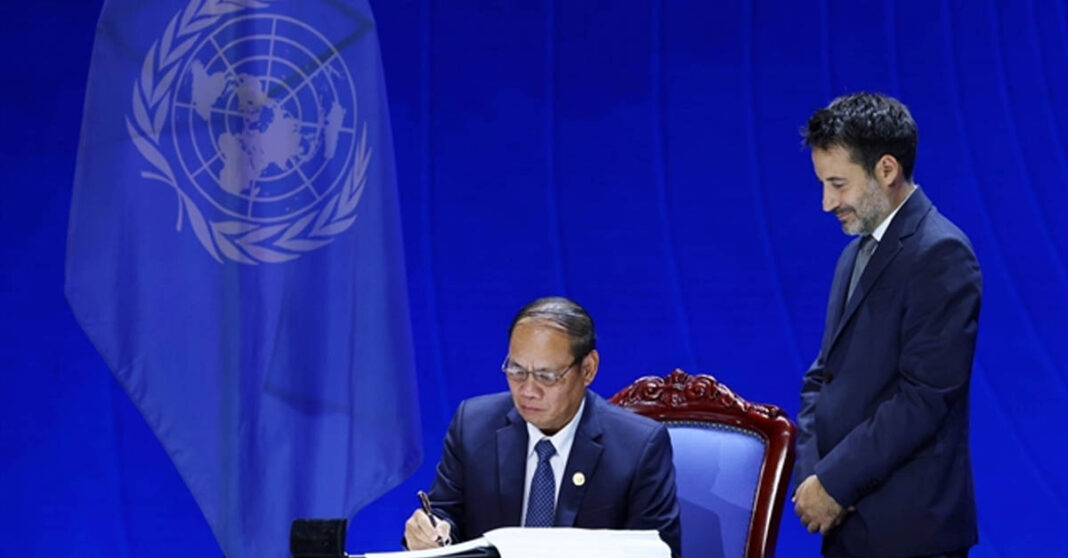 Laos joins UN Convention against Cybercrime