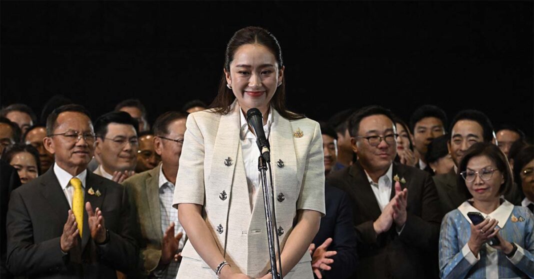 Thailand’s Ex-PM Paetongtarn Quits as Party Leader
