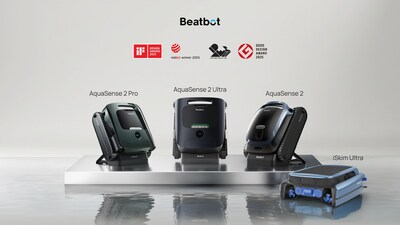 Beatbot honored by major international design awards in 2025.