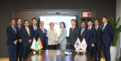 Gabriel India Limited (GIL) has signed a landmark joint venture with SK Enmove, part of South Korea’s US$148 billion SK Group, marking a major step in its transformation into a diversified automotive systems and components leader. The signing ceremony in Seoul was graced by Mrs. Anjali Singh, Executive Chairperson, Gabriel India Limited and ANAND Group, Mr. Jaisal Singh, Vice Chairman, ANAND Group, and Mr. Mahendra Kumar Goyal, Group CEO, ANAND, along with SK Group executives Gabriel India Limited (GIL) has signed a landmark joint venture with SK Enmove, part of South Korea’s US$148 billion SK Group, marking a major step in its transformation into a diversified automotive systems and components leader. The signing ceremony in Seoul was graced by Mrs. Anjali Singh, Executive Chairperson, Gabriel India Limited and ANAND Group, Mr. Jaisal Singh, Vice Chairman, ANAND Group, and Mr. Mahendra Kumar Goyal, Group CEO, ANAND, along with SK Group executives