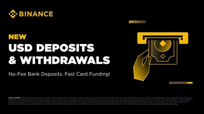Binance Launches Direct USD Deposits and Withdrawals for Retail and Corporate Users via BPay Global, a Payments Service Provider licensed and regulated by the Central Bank of Bahrain, part of the Binance Group.
