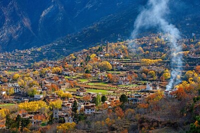 Jikayi Village, Danba County, Garzê Prefecture, now known as the  Jikayi Village, Danba County, Garzê Prefecture, now known as the