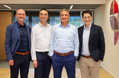 From left to right: Meir Jakobsohn, Executive Chairman Medison, Francis Wan, VP GM APAC,Victor Papamoniodis, Chief Commercial Officer, Gil Gurfinkel, CEO From left to right: Meir Jakobsohn, Executive Chairman Medison, Francis Wan, VP GM APAC,Victor Papamoniodis, Chief Commercial Officer, Gil Gurfinkel, CEO