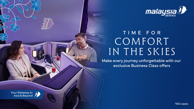 Malaysia Airlines Showcases Elevated Journeys with “Time for Comfort in the Skies ” Campaign