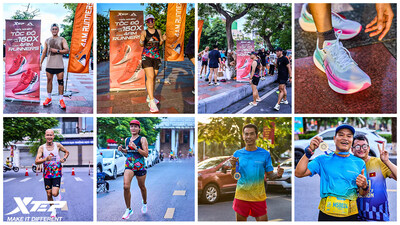 The training moments of the XRC runners in Haiphong, Vietnam