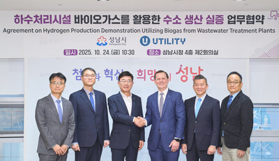 Utility and Seongnam City Sign H2Gen® Hydrogen Demonstration and Certification Project Utility and Seongnam City Sign H2Gen® Hydrogen Demonstration and Certification Project