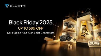 BLUETTI Black Friday Deals - up to 58% off