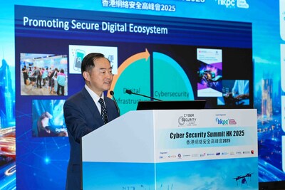 Ir Tony WONG, JP, Commissioner for Digital Policy of the HKSAR Government, delivered a keynote speech on "Forging a Resilient Digital Hong Kong", offering profound insights. Ir Tony WONG, JP, Commissioner for Digital Policy of the HKSAR Government, delivered a keynote speech on "Forging a Resilient Digital Hong Kong", offering profound insights.