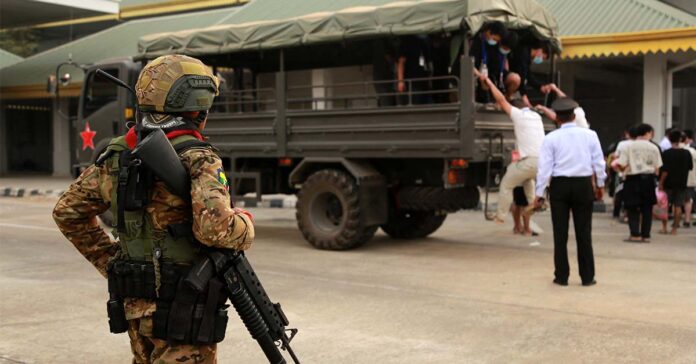 Myanmar Military Says Nearly 1,600 Foreigners Arrested in Scam Hub Raids